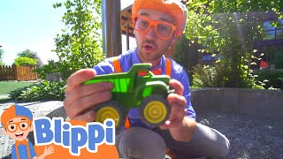 Blippi's Toy | Blippi Vehicles | Learning Videos for Kids