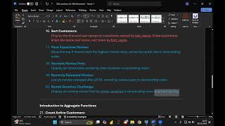 PostgreSQL Data Analysis   Class 7   AVG, SUM, COUNT, LIKE, LIMIT, AND, DISTINCT