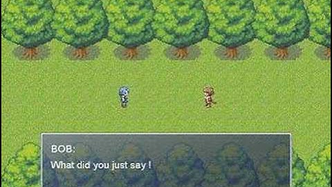 My 1st RPG maker xp Cutscene