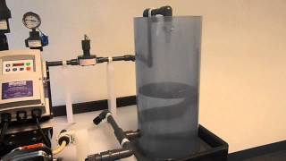 Maltz Pulsation Dampener Demonstration with Peristalic Pump