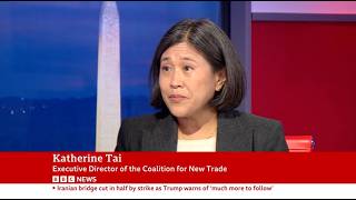 Amb. Katherine Tai on Iran War: Trade Disruptions, Oil Prices & Global Economic Impact | BBC News