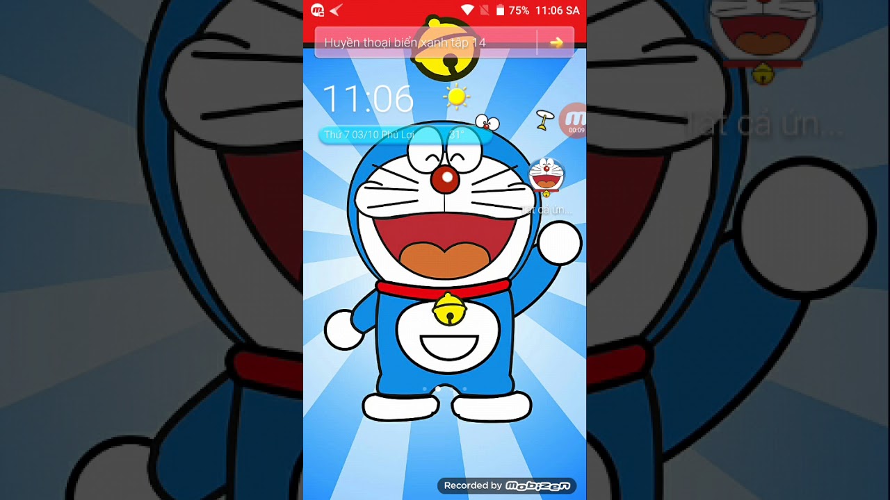 Cách tải hình nền Doraemon nhớ like và Sprite
