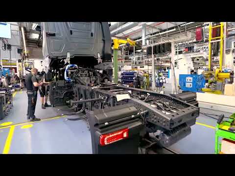 İlginç Şeyler - Fabrikalar - Mercedes‑Benz Actros 2022 Kamyon Fabrikası