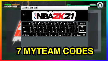 ALL 7 ACTIVE LOCKER CODES IN NBA 2K21 MY TEAM | ACTIVE LOCKER CODES