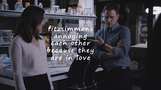 fitzsimmons being done with each other 'cause they're in love