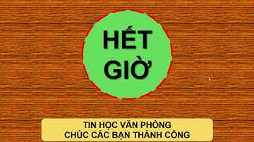 Hướng dẫn thiết kế thời gian đếm ngược trong PowerPoint 2019