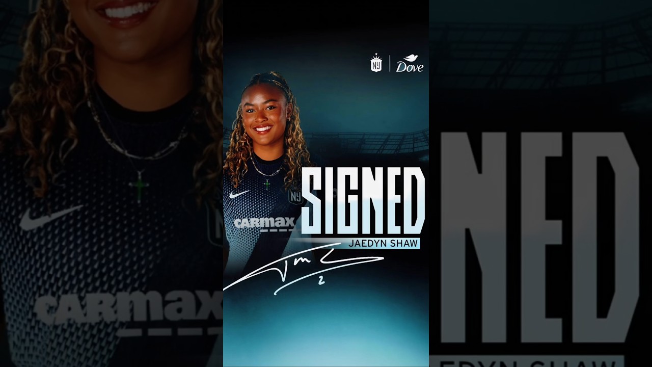 The first of many records broken ✍️ Welcome to Gotham FC, Jaedyn Shaw! | @gothamfc