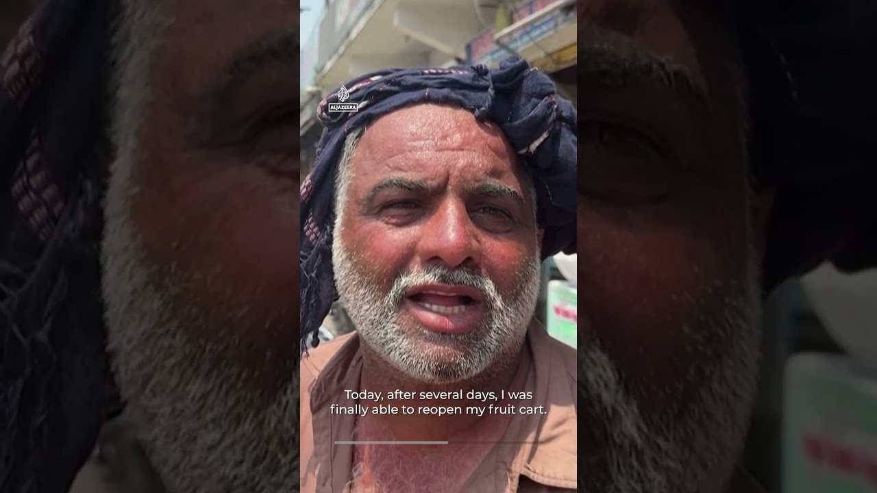 تعود الحياة تدريجياً إلى طبيعتها في كشمير الخاضعة للإدارة الباكستانية بعد احتجاجات دامية | AJ #shorts