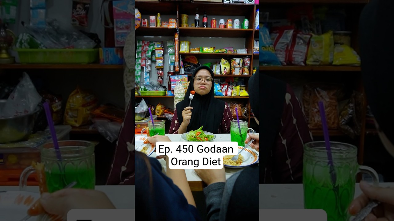 Ep. 450 Janja Lagi Diet 🥗 #asmr #mukbang #warungjadul #warungcina #funnyvideo #parodi