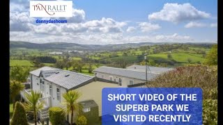 DASHCAMERA VIEW OF TAN RALLT  LUXURY HOLIDAY PARK  ABERGELE  LL22 8EE  NORTH WALES