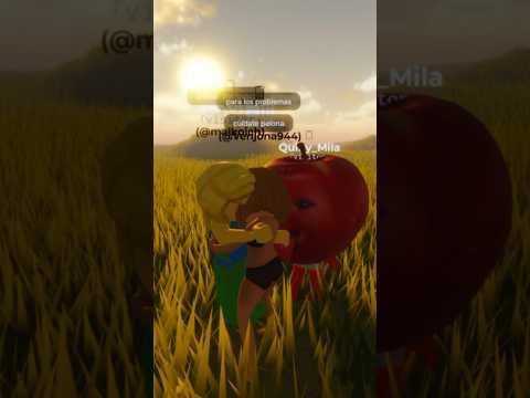 Espantando parejas en Roblox #shorts #roblox #apple