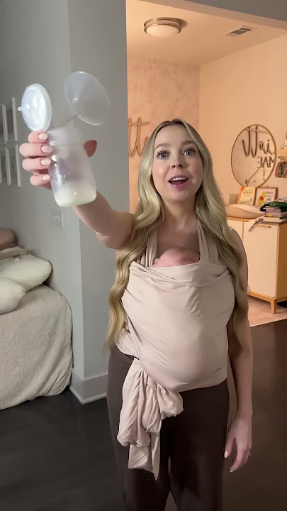 Trying my wife’s FRESHLY squeezed milk 😅❤️ #kayandtayofficial #couples #postpartum