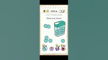 Brain Test "level 66" || I want 9 candies || Walkthrough || Tricky Puzzles || #braintest