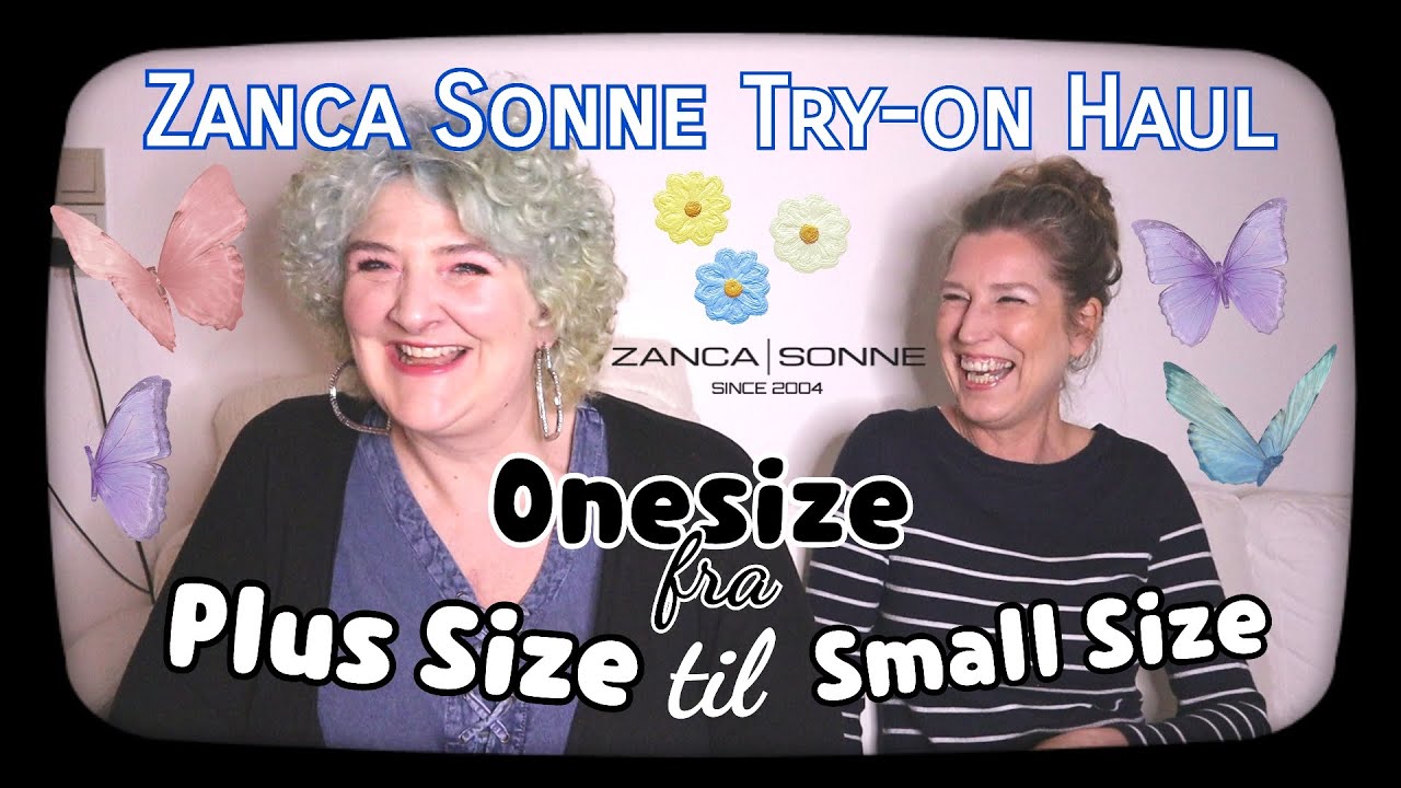 Sherlock Holmes Efternavn skildpadde Zanca Sonne Try-On Haul - Onesize fra Small Size til Plus Size - YouTube