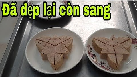 Cách cắt giò đẹp này các bạn không biết thì hơi tiếc, mẹo vặt.