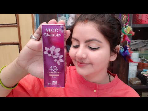 VLCC GLAMGLO 10 IN 1 SKIN perfector IVORY WITH SPF30 pa+++ review & demo | face moisturiser | RARA