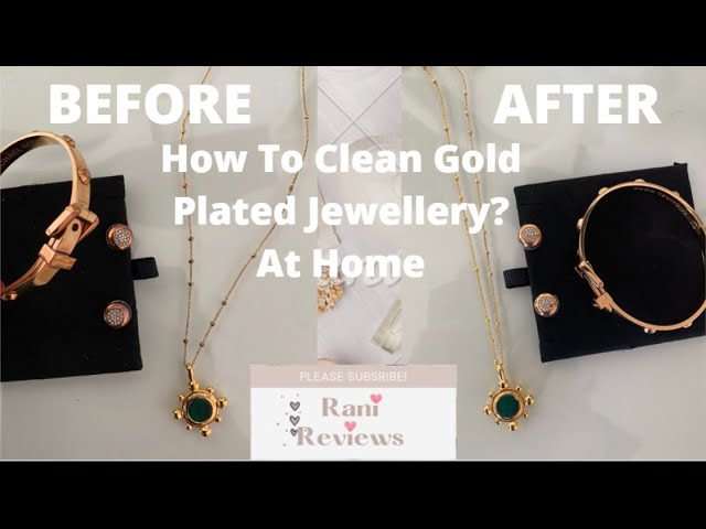 How to Clean Gold Plated Jewellery? /At Home - YouTube