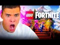 Fortnite devient lego  quess ca