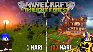 100 DAYS IN MINECRAFT TWILIGHT FOREST