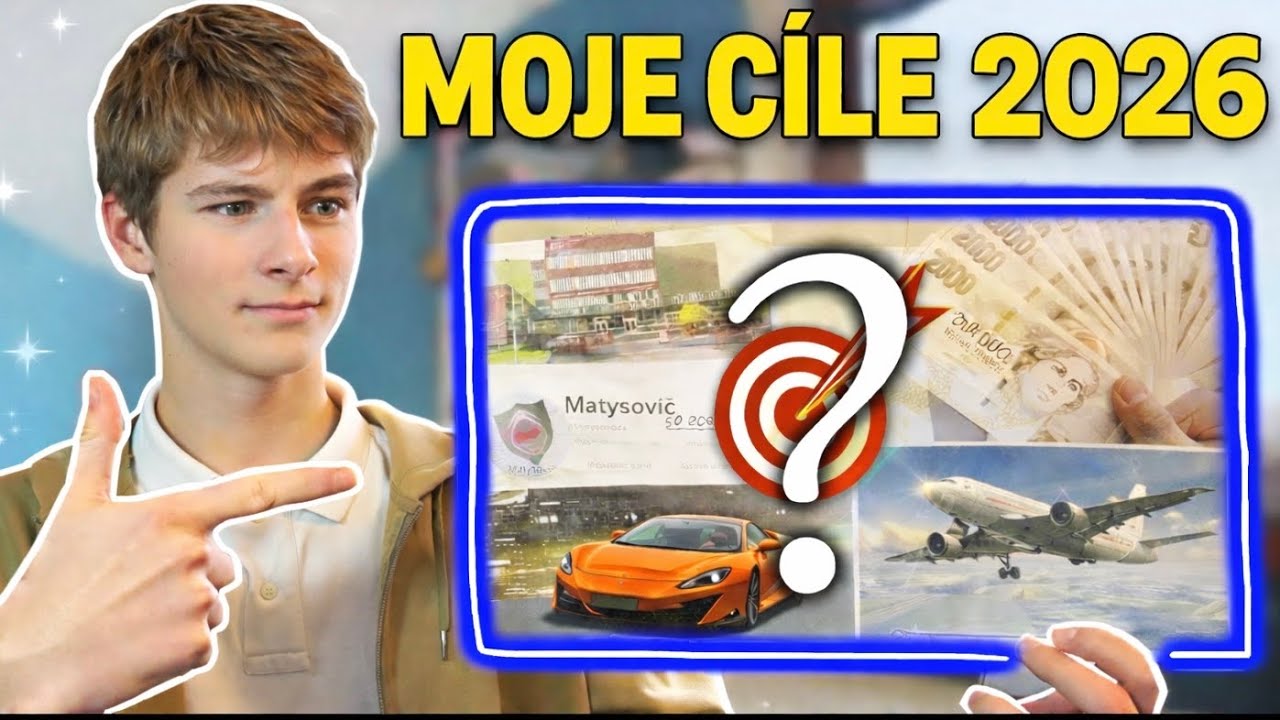 MOJE CÍLE NA ROK 2026 🎯 VISION BOARD | +NOVÝ macbook PRO
