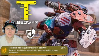 This Is INSANE... Bedwyr Becomes TRADITIONALIST On The Live Server - TANK | War Robots