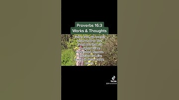 Prayers | Praying God’s Word | Prayer Of Works & Thoughts Proverbs 16:3
