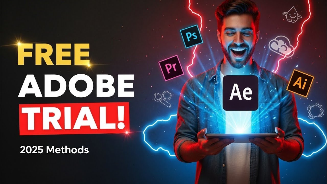 How to Get FREE Adobe Creative Cloud Trial (2025 Methods)
