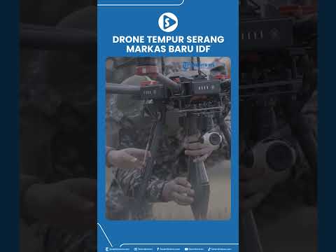 Drone Tempur Serang Markas Baru IDF