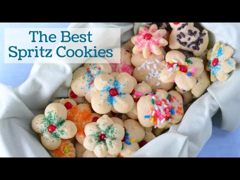 17 Spritz Cookie Recipes - Cookie press kit Giveaway with OXO - Ashlee  Marie - real fun with real food