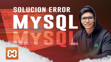 ERROR DE MySQL en XAMPP | Solución definitiva