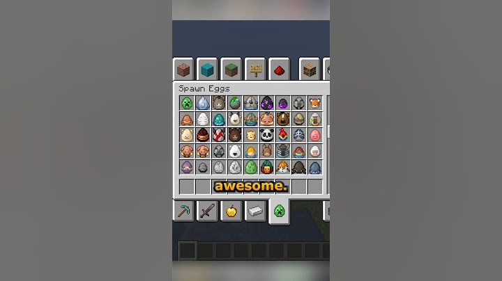 NEW SPAWN EGGS!! - Minecraft Update 25w08a