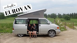 We Bought a 2002 Volkswagen Eurovan | VW Camper Van Tour