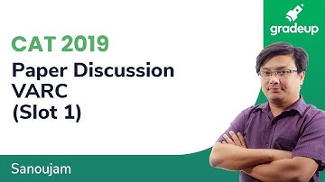 CAT 2019 Answer Key (Slot 1) | VARC | Question Discussion | CAT 2019 Solution