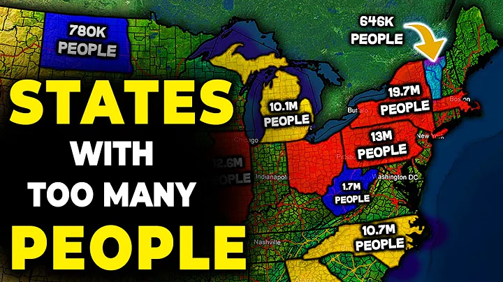 Why 55% of Americans Live in these 9 OVERCROWDED States - THP Discover