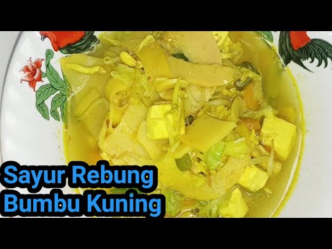 Cara Memasak Sayur Rebung Tanpa Santan