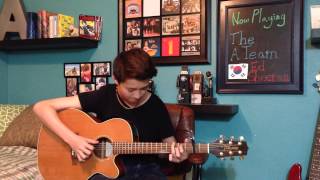 Video thumbnail of "A Team - Ed Sheeran - Fingerstyle Guitar Cover"