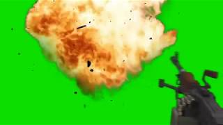 Machine Gun Hd Stock Green Screen Il Vfx Effect Ii Chroma Key Kinemaster Effects Background
