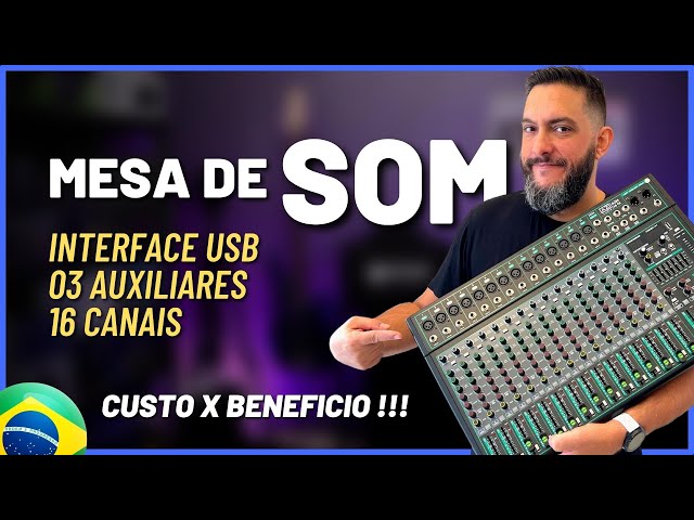Mesa de Som 16 Canais Bluetooth AZ Audio AZM16FX USB Efeitos -  Distribuidora Oficial Armer Brasil