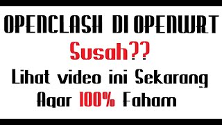 Cara Menggunakan Openclash Openwrt Untuk Pemula Paling Gdanang
