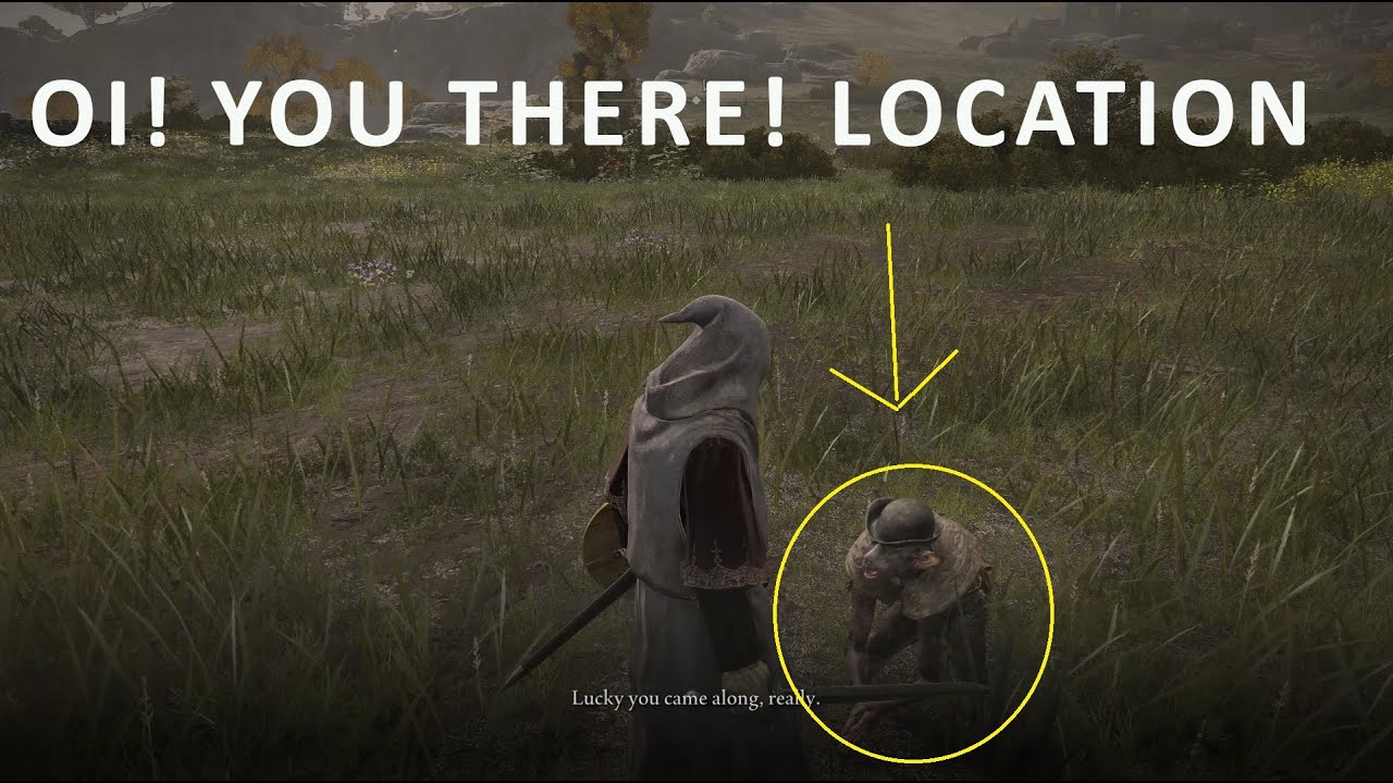 OI YOU THERE NPC LOCATION ELDEN RING YouTube