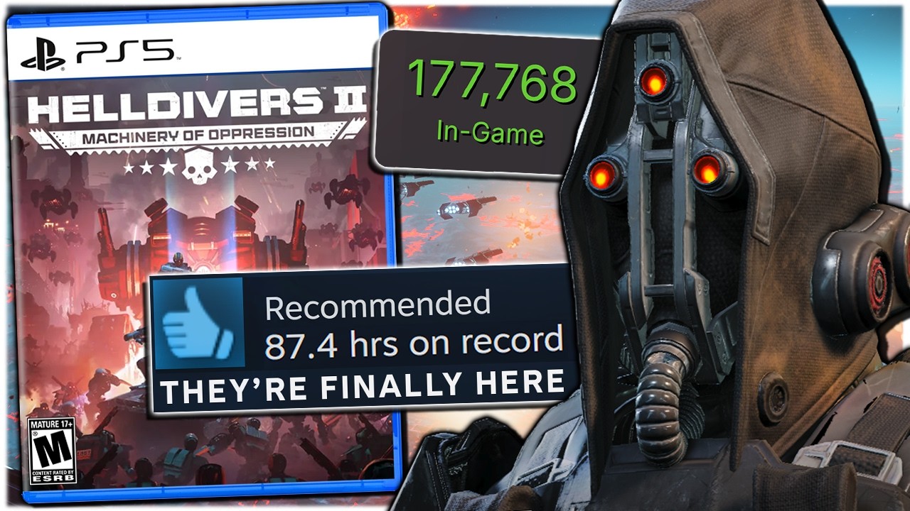 Wake up Helldiver, the CYBORG update is GLORIOUS