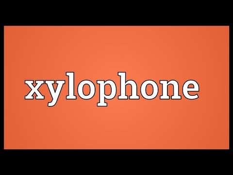 Xylophone Meaning