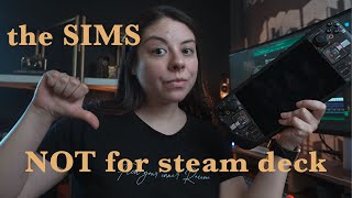 The Sims on Steam Deck Update