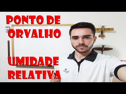 Vídeo: Para ar saturado a temperatura do ponto de orvalho é?