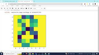 Support vector machine classifier demonstration digit reading using python sklearn