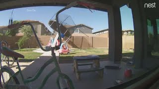 WATCH: Flying trampoline in Gilbert