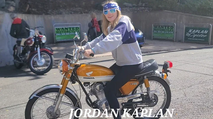 JORDAN KAPLAN ON THE 1971 HONDA CB100