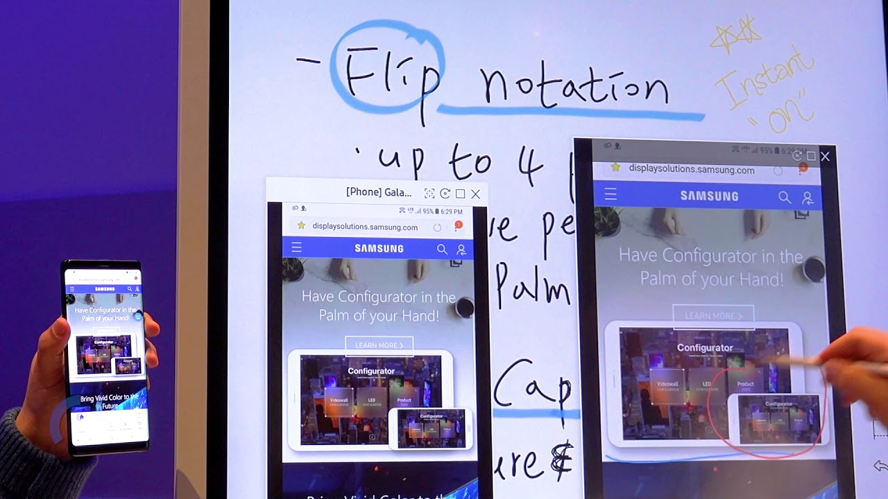Samsung Flip YouTube