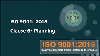 Clause 6. Planning ISO9001:2015