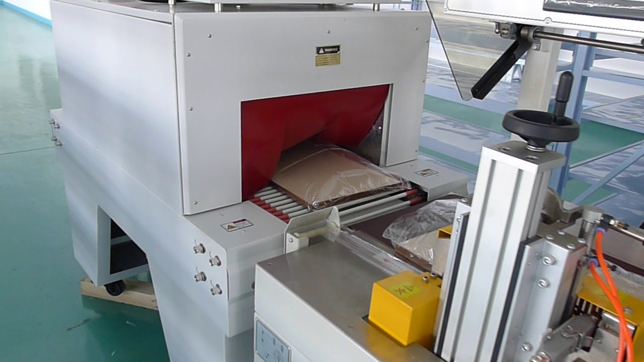 white medium density fiberboard MDF shrink wrapping machine YouTube